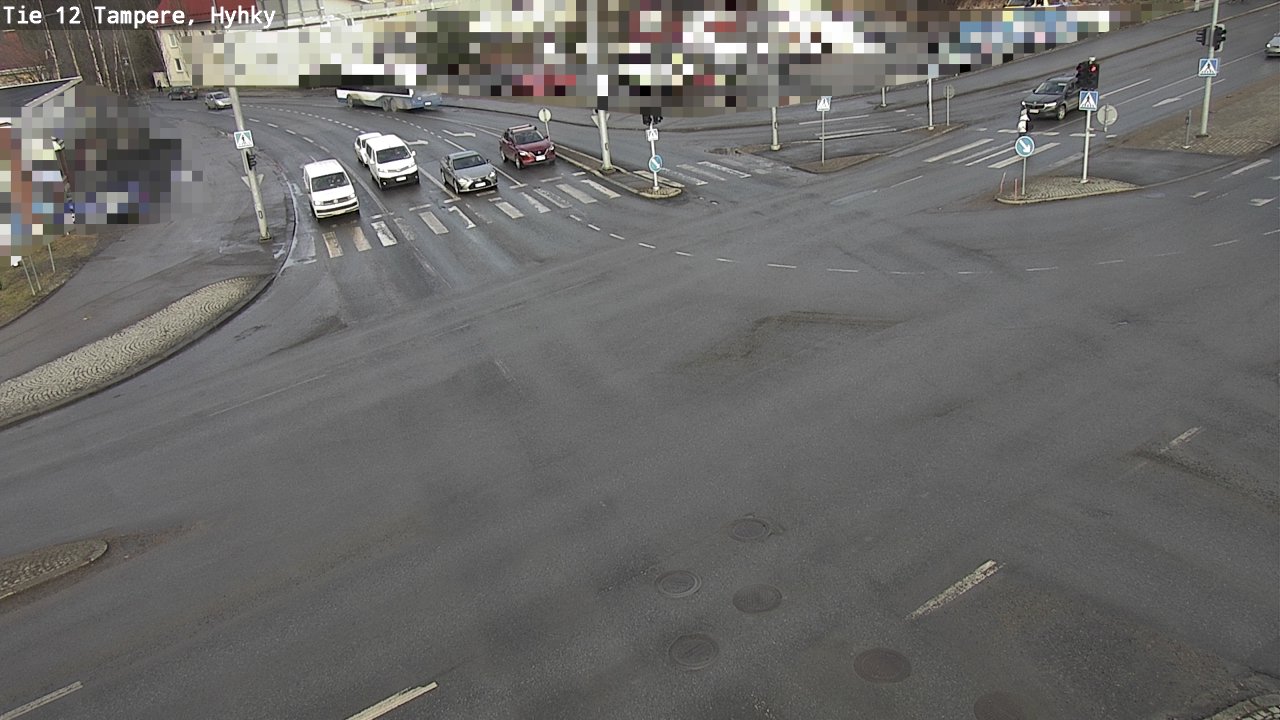 Weather Camera Image Road 12 Tampere, Hyhky, Tampere, Pirkanmaa