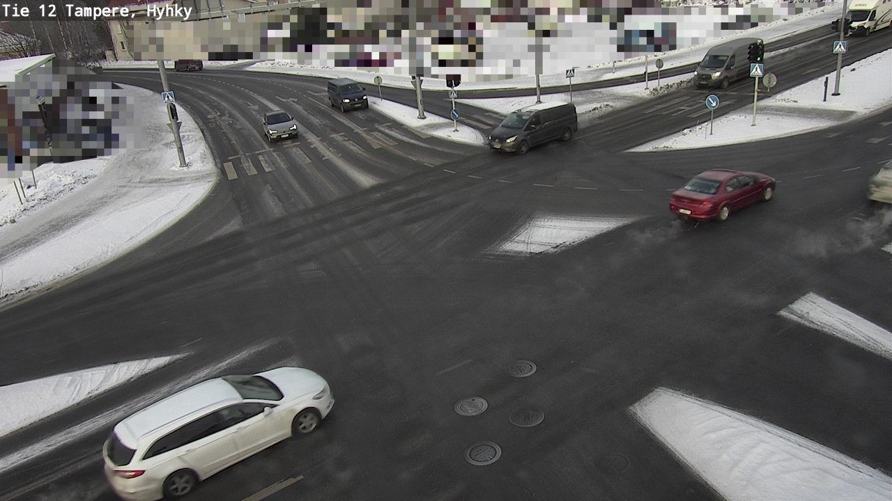 Weather Camera Image Road 12 Tampere, Hyhky, Tampere, Pirkanmaa