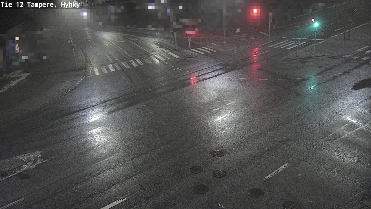 Weather Camera Image Väg 12 Tammerfors, Hyhky, Tampere, Pirkanmaa