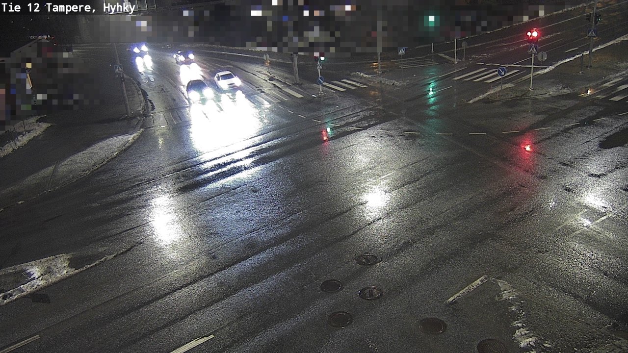 Weather Camera Image Väg 12 Tammerfors, Hyhky, Tampere, Pirkanmaa