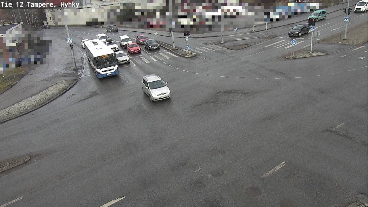 Weather Camera Image Road 12 Tampere, Hyhky, Tampere, Pirkanmaa