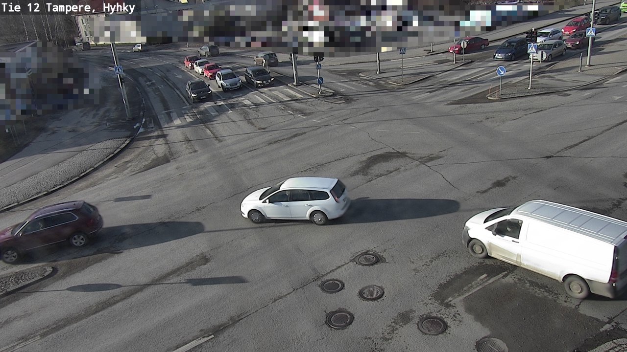 Weather Camera Image Road 12 Tampere, Hyhky, Tampere, Pirkanmaa
