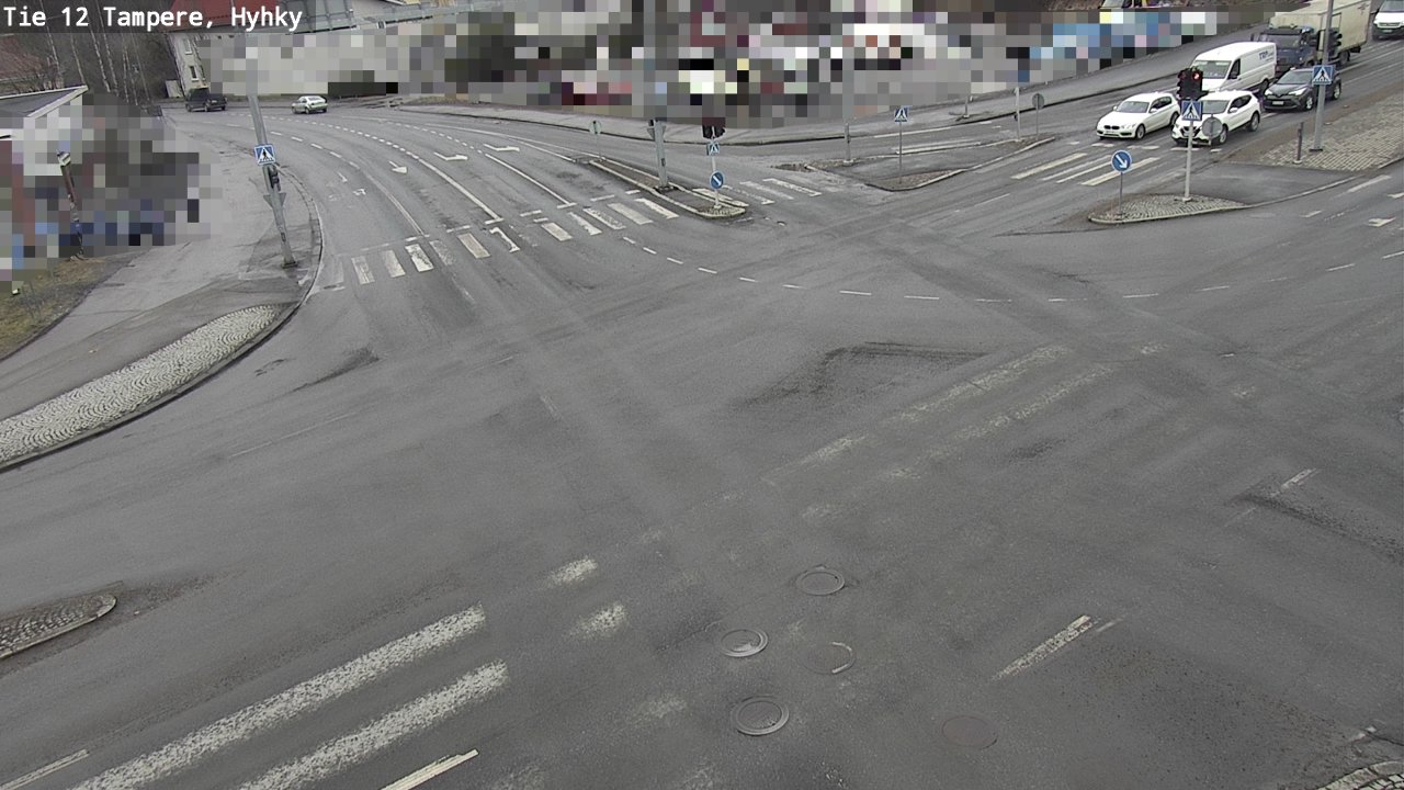 Weather Camera Image Road 12 Tampere, Hyhky, Tampere, Pirkanmaa