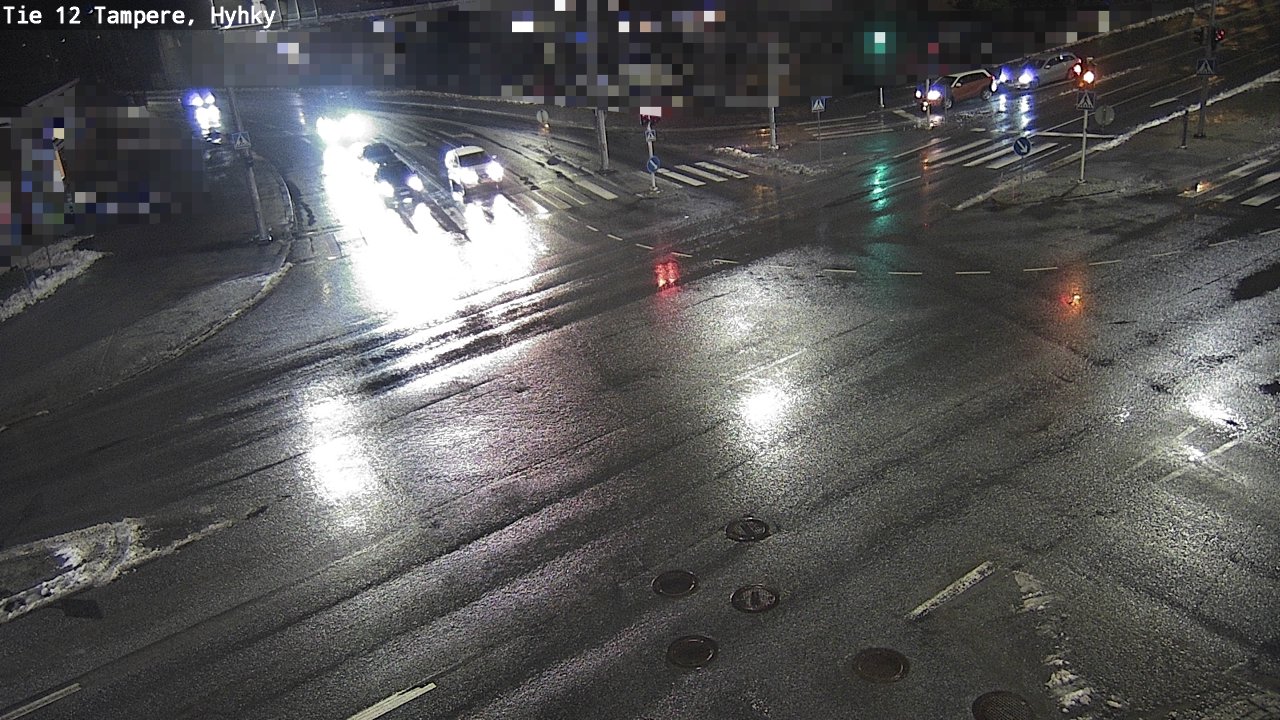 Weather Camera Image Väg 12 Tammerfors, Hyhky, Tampere, Pirkanmaa