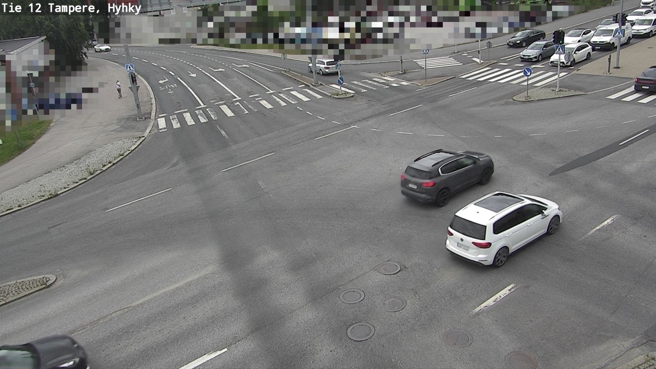 Weather Camera Image Väg 12 Tammerfors, Hyhky, Tampere, Pirkanmaa