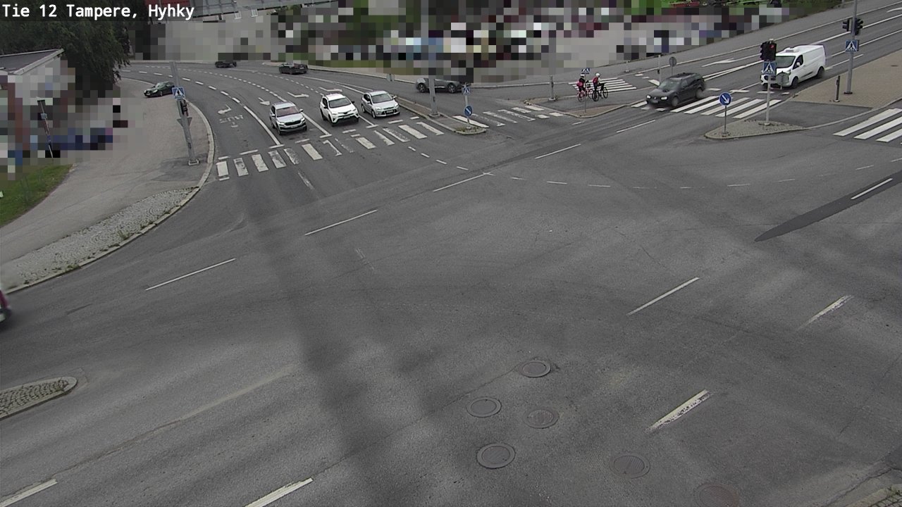 Weather Camera Image Väg 12 Tammerfors, Hyhky, Tampere, Pirkanmaa