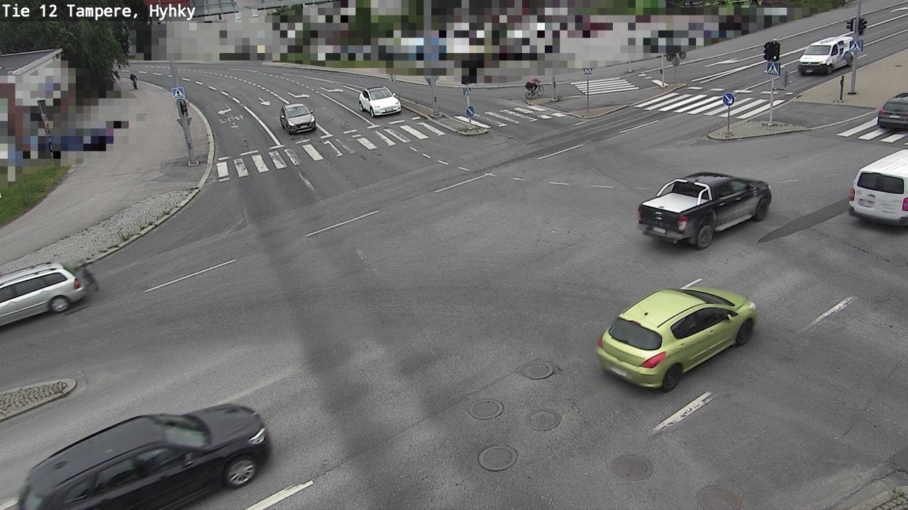 Weather Camera Image Väg 12 Tammerfors, Hyhky, Tampere, Pirkanmaa