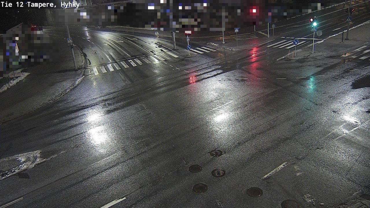 Weather Camera Image Väg 12 Tammerfors, Hyhky, Tampere, Pirkanmaa