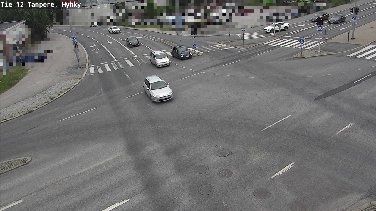 Weather Camera Image Väg 12 Tammerfors, Hyhky, Tampere, Pirkanmaa
