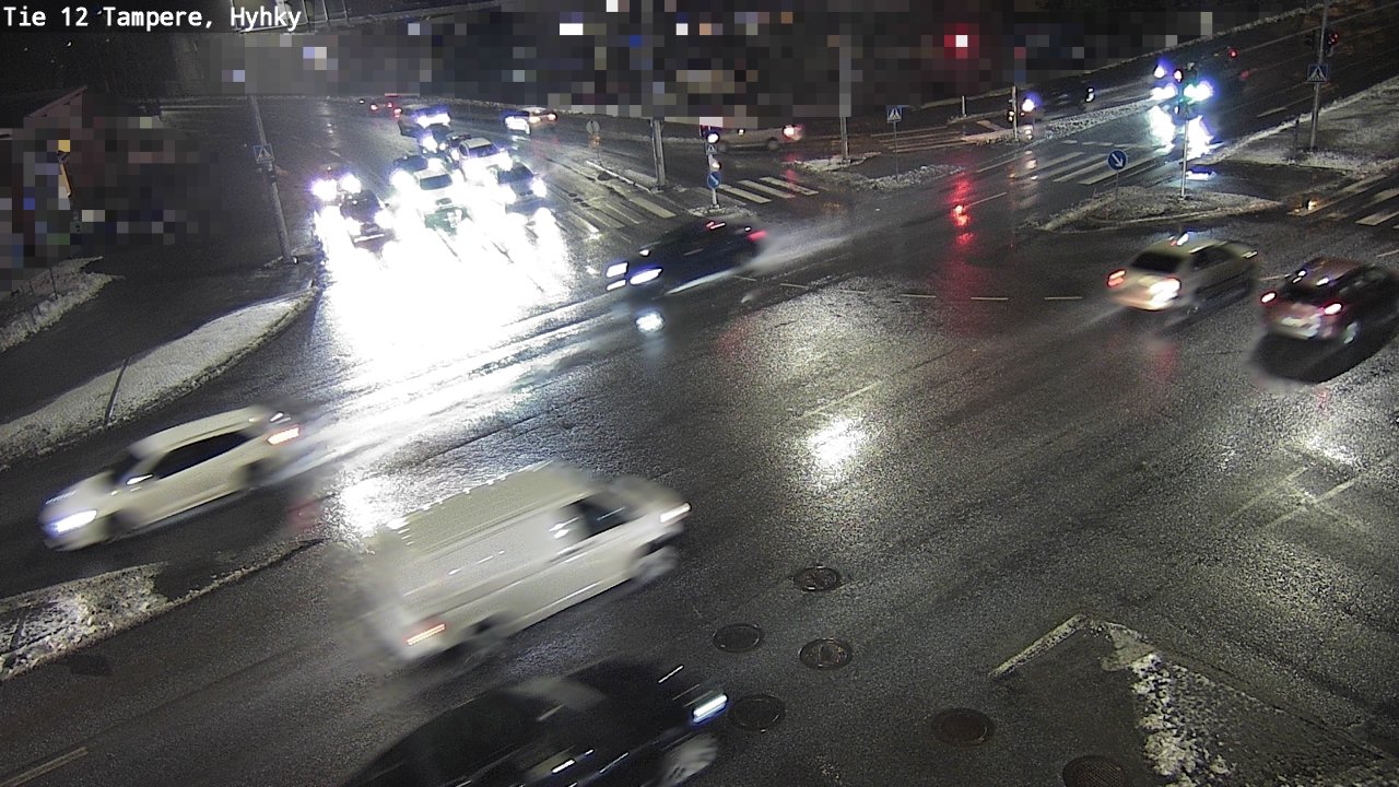 Weather Camera Image Väg 12 Tammerfors, Hyhky, Tampere, Pirkanmaa