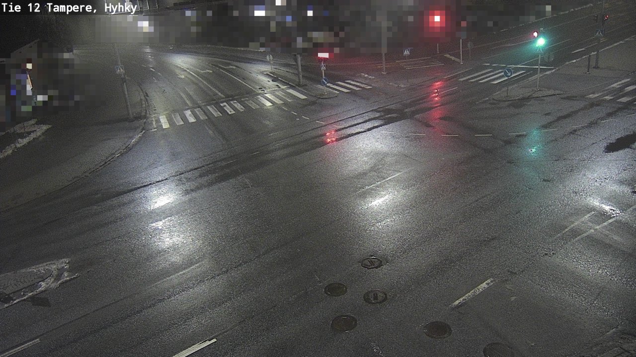 Weather Camera Image Väg 12 Tammerfors, Hyhky, Tampere, Pirkanmaa