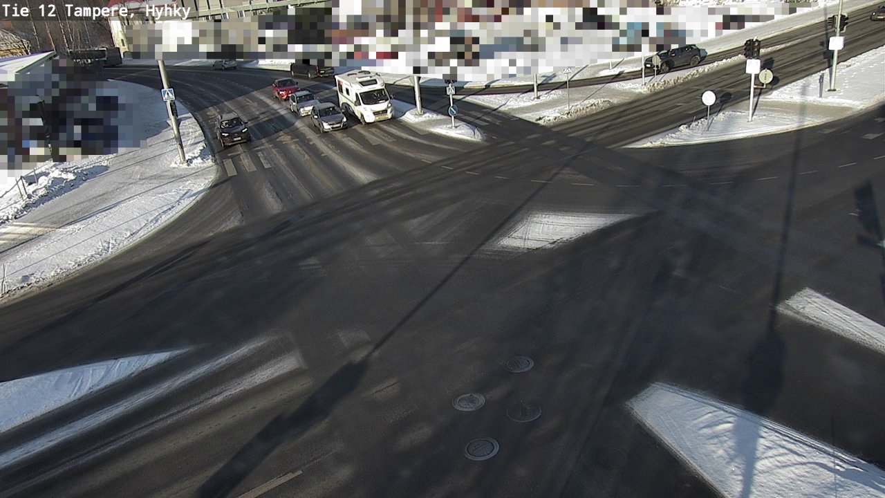 Weather Camera Image Road 12 Tampere, Hyhky, Tampere, Pirkanmaa