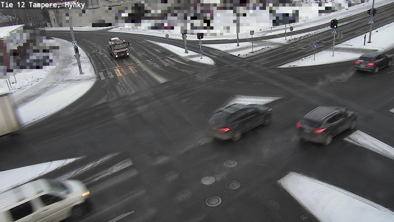 Weather Camera Image Road 12 Tampere, Hyhky, Tampere, Pirkanmaa