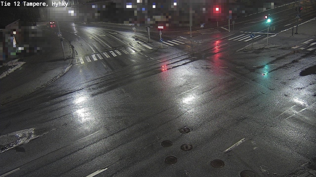 Weather Camera Image Väg 12 Tammerfors, Hyhky, Tampere, Pirkanmaa