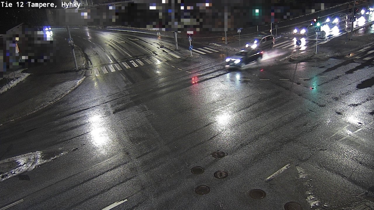 Weather Camera Image Väg 12 Tammerfors, Hyhky, Tampere, Pirkanmaa