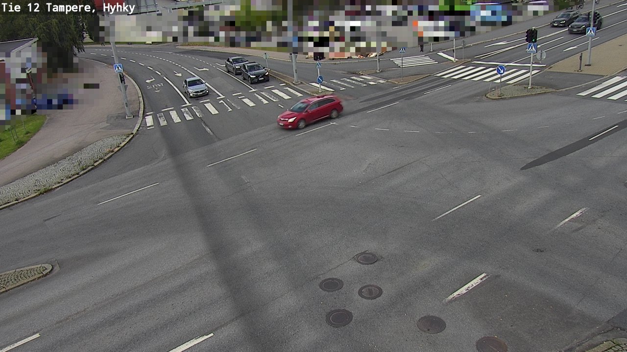 Weather Camera Image Road 12 Tampere, Hyhky, Tampere, Pirkanmaa