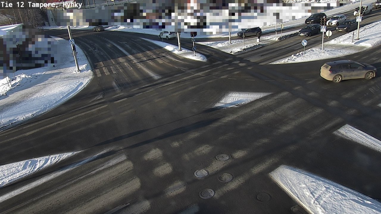 Weather Camera Image Väg 12 Tammerfors, Hyhky, Tampere, Pirkanmaa