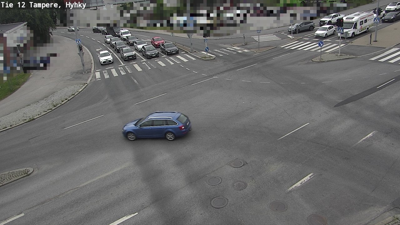 Weather Camera Image Road 12 Tampere, Hyhky, Tampere, Pirkanmaa