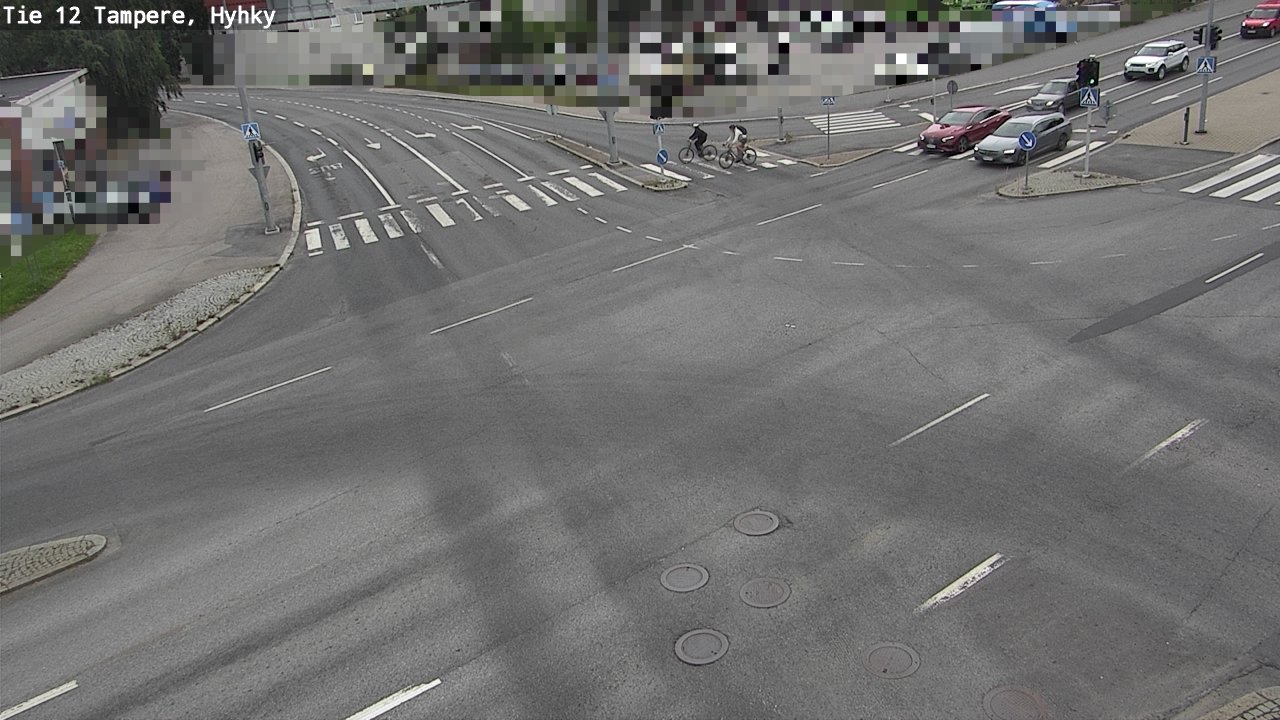 Weather Camera Image Road 12 Tampere, Hyhky, Tampere, Pirkanmaa