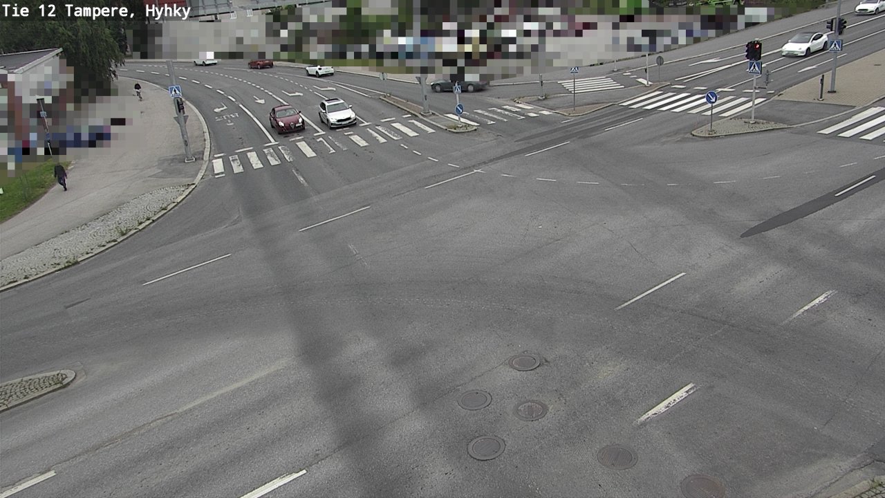 Weather Camera Image Väg 12 Tammerfors, Hyhky, Tampere, Pirkanmaa
