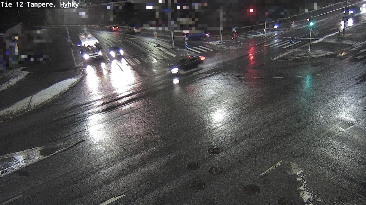 Weather Camera Image Väg 12 Tammerfors, Hyhky, Tampere, Pirkanmaa