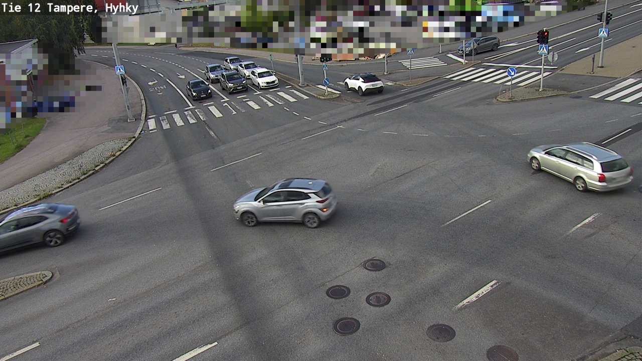 Weather Camera Image Road 12 Tampere, Hyhky, Tampere, Pirkanmaa