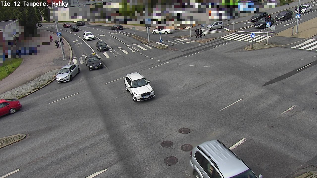 Weather Camera Image Road 12 Tampere, Hyhky, Tampere, Pirkanmaa