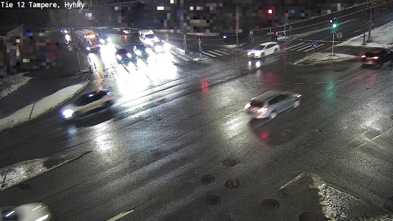 Weather Camera Image Väg 12 Tammerfors, Hyhky, Tampere, Pirkanmaa