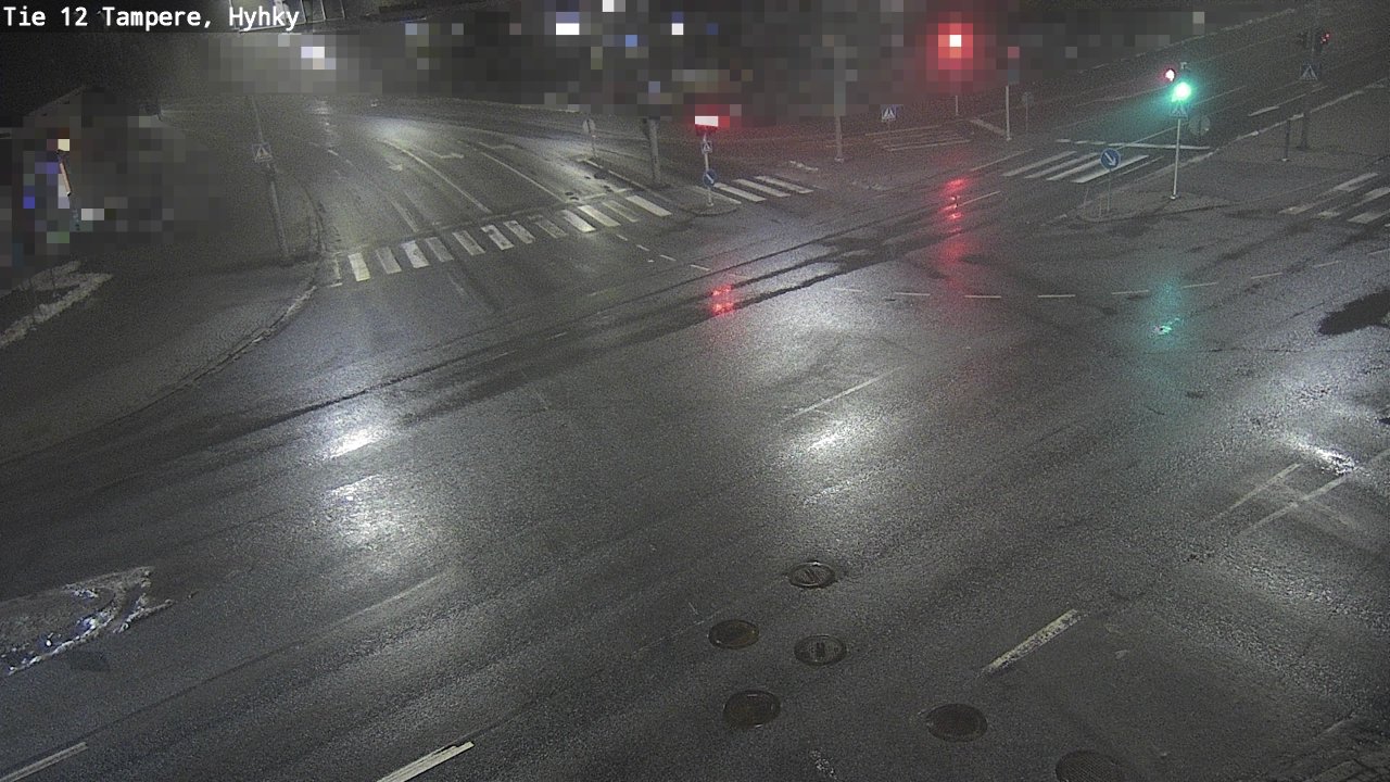Weather Camera Image Väg 12 Tammerfors, Hyhky, Tampere, Pirkanmaa