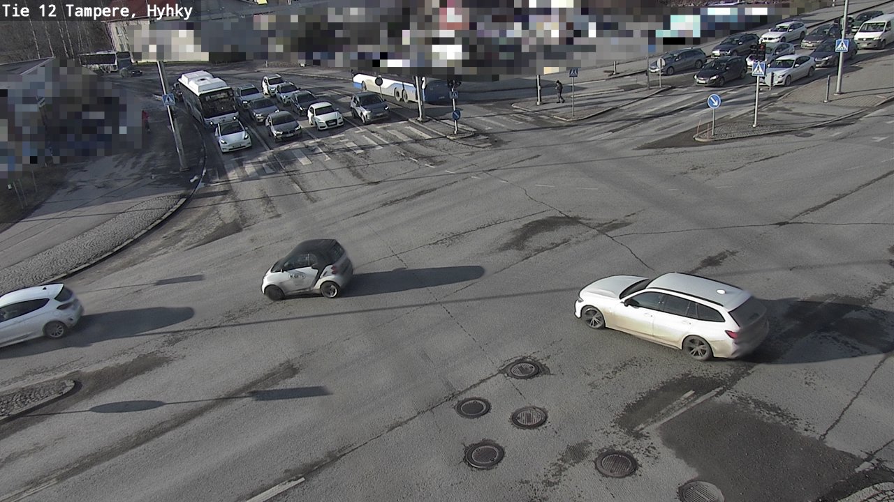 Weather Camera Image Road 12 Tampere, Hyhky, Tampere, Pirkanmaa