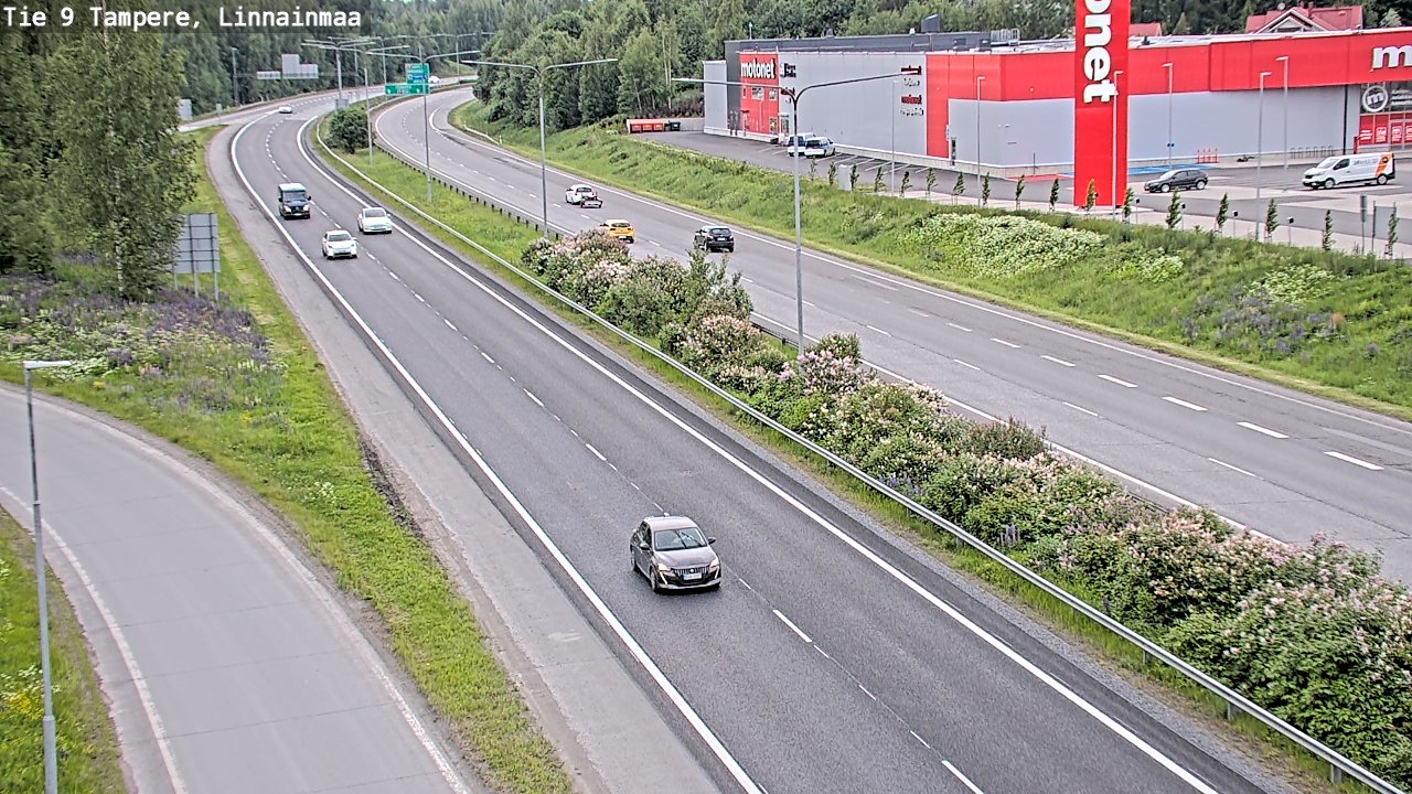 Kelikamerat Kuva Tie 9 Tampere, Linnainmaa, Tampere, Pirkanmaa