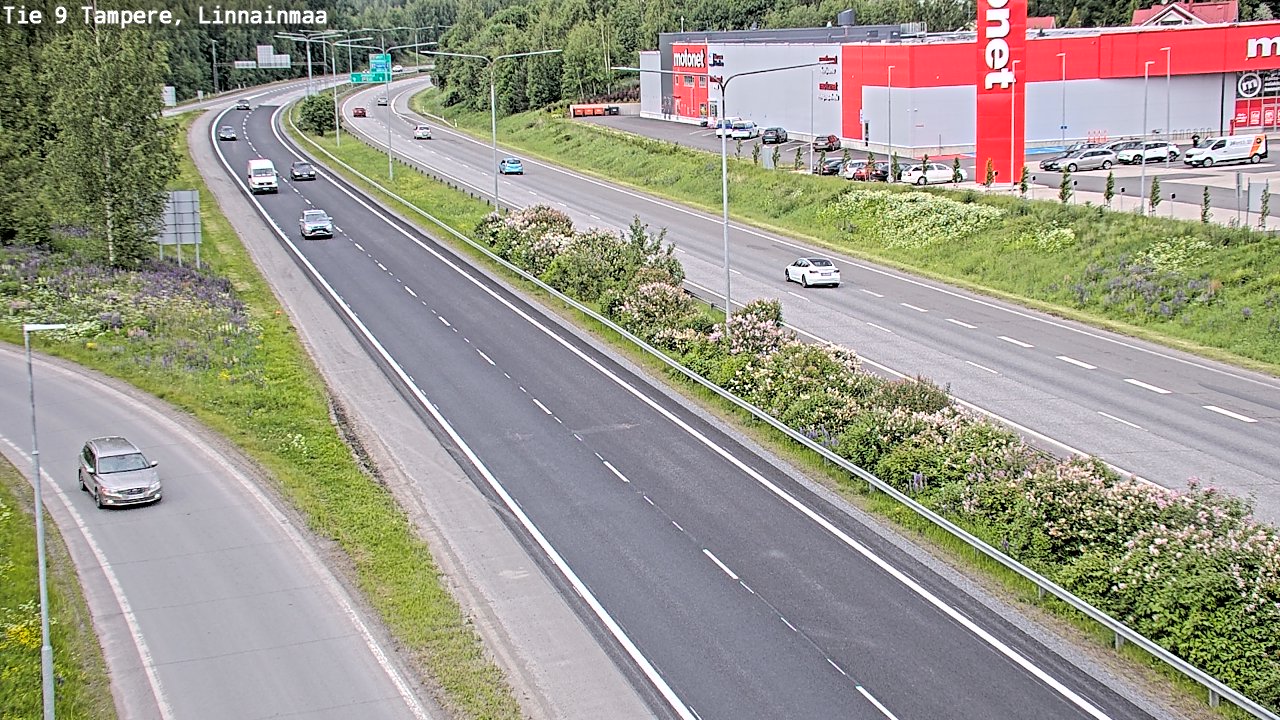 Kelikamerat Kuva Tie 9 Tampere, Linnainmaa, Tampere, Pirkanmaa