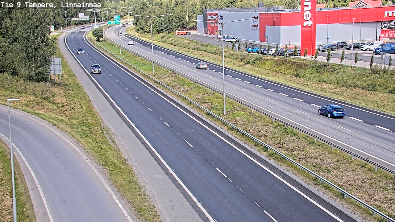 Kelikamerat Kuva Tie 9 Tampere, Linnainmaa, Tampere, Pirkanmaa