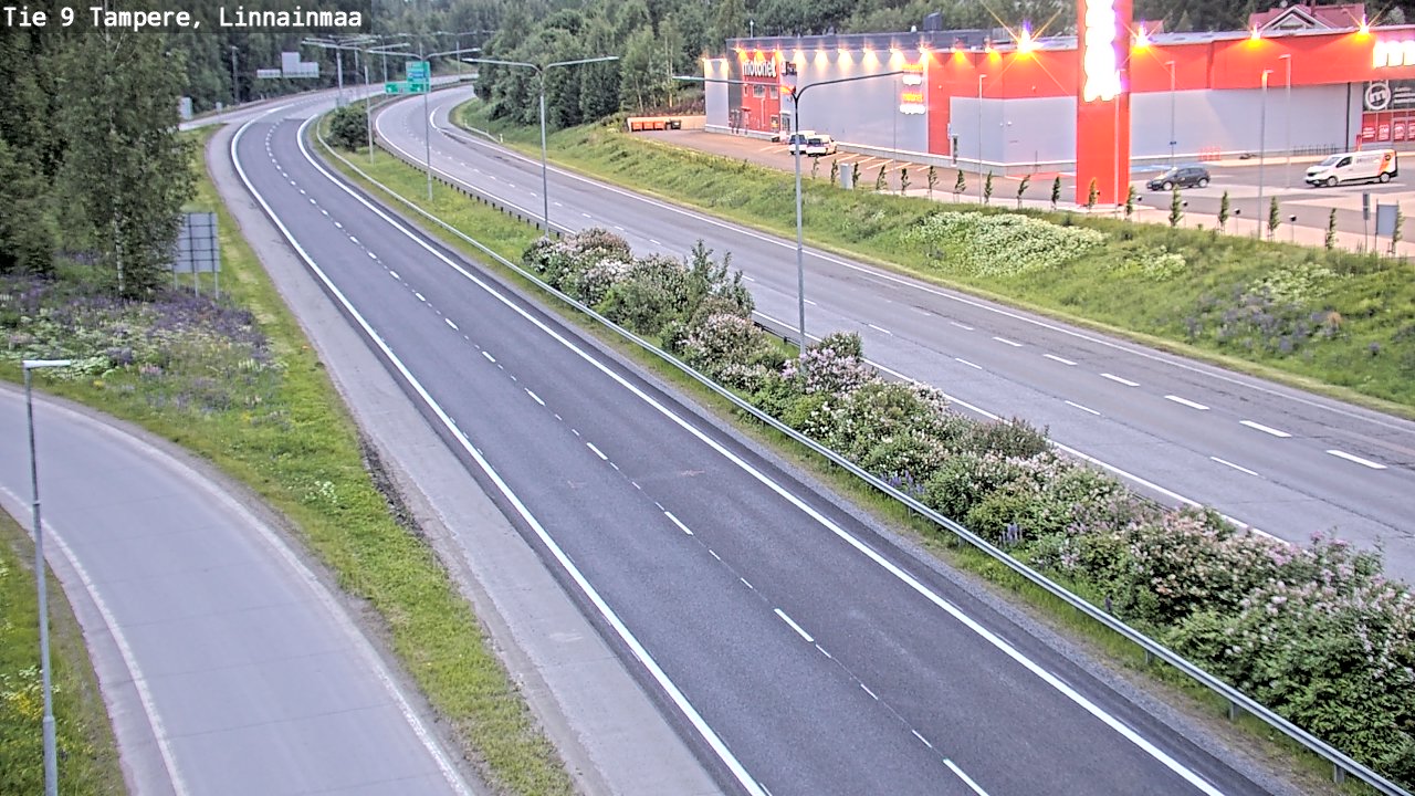 Kelikamerat Kuva Tie 9 Tampere, Linnainmaa, Tampere, Pirkanmaa