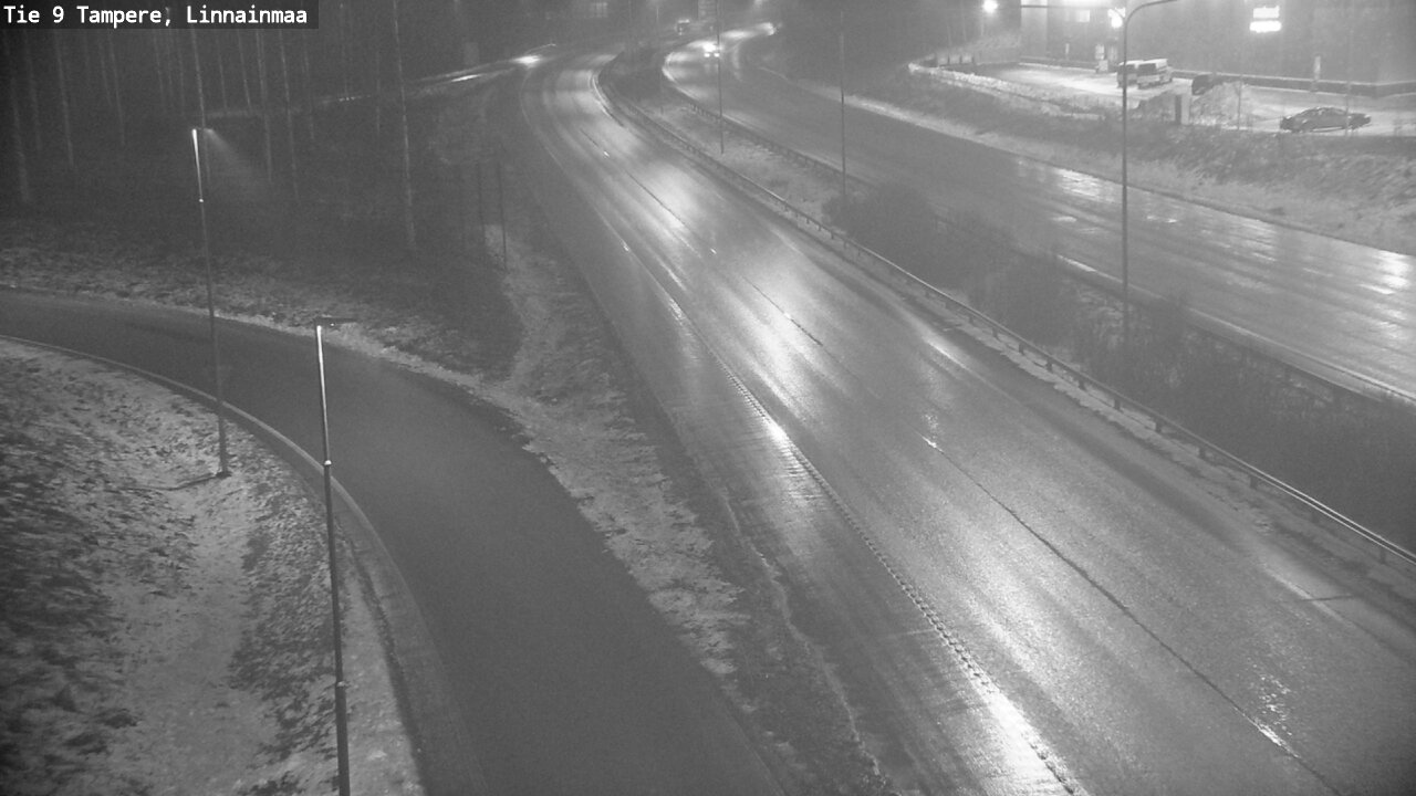 Weather Camera Image Väg 9 Tammerfors, Linnainmaa, Tampere, Pirkanmaa