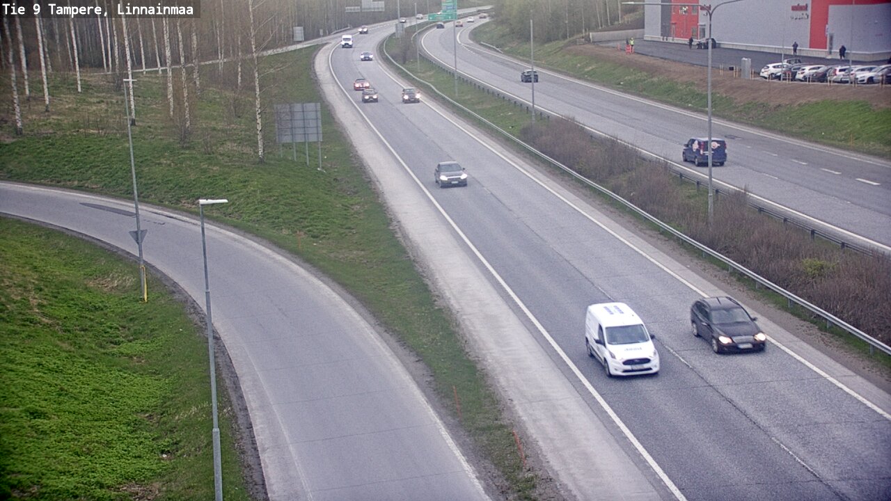 Weather Camera Image Road 9 Tampere, Linnainmaa, Tampere, Pirkanmaa