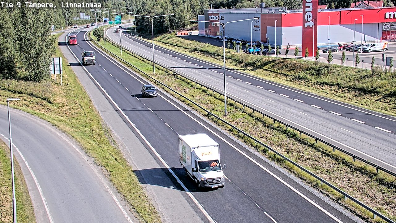 Kelikamerat Kuva Tie 9 Tampere, Linnainmaa, Tampere, Pirkanmaa