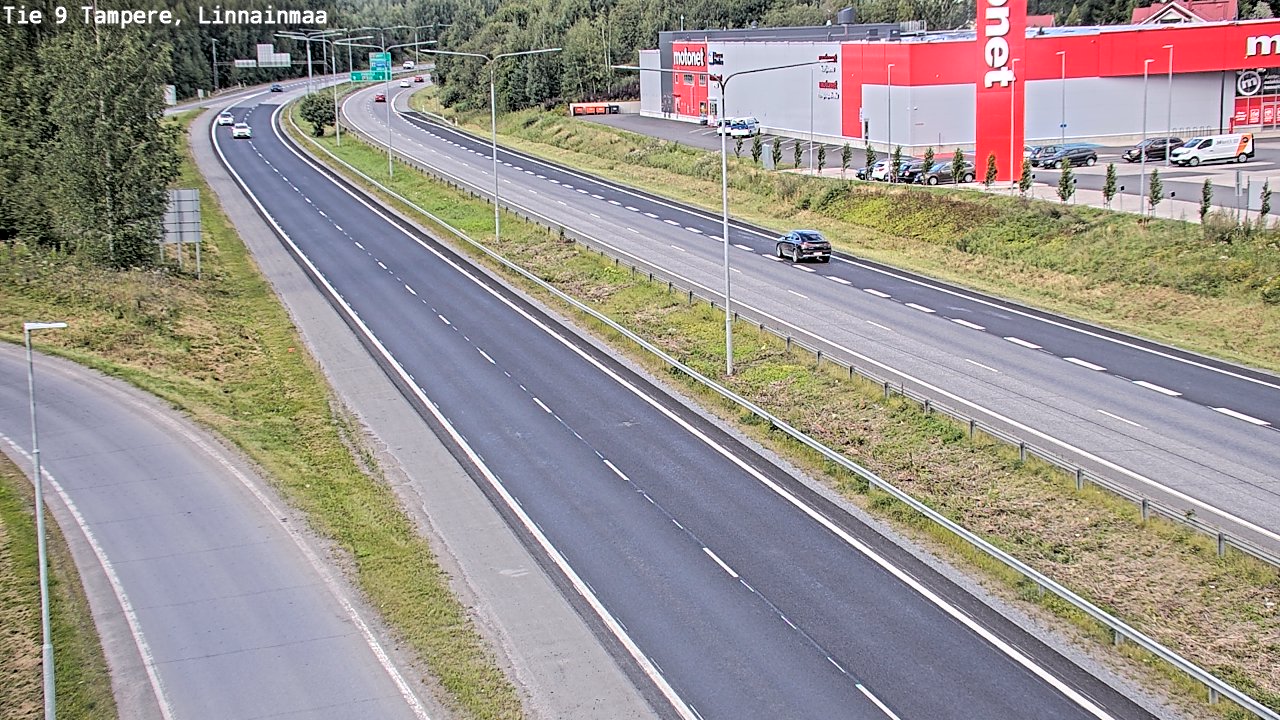 Kelikamerat Kuva Tie 9 Tampere, Linnainmaa, Tampere, Pirkanmaa
