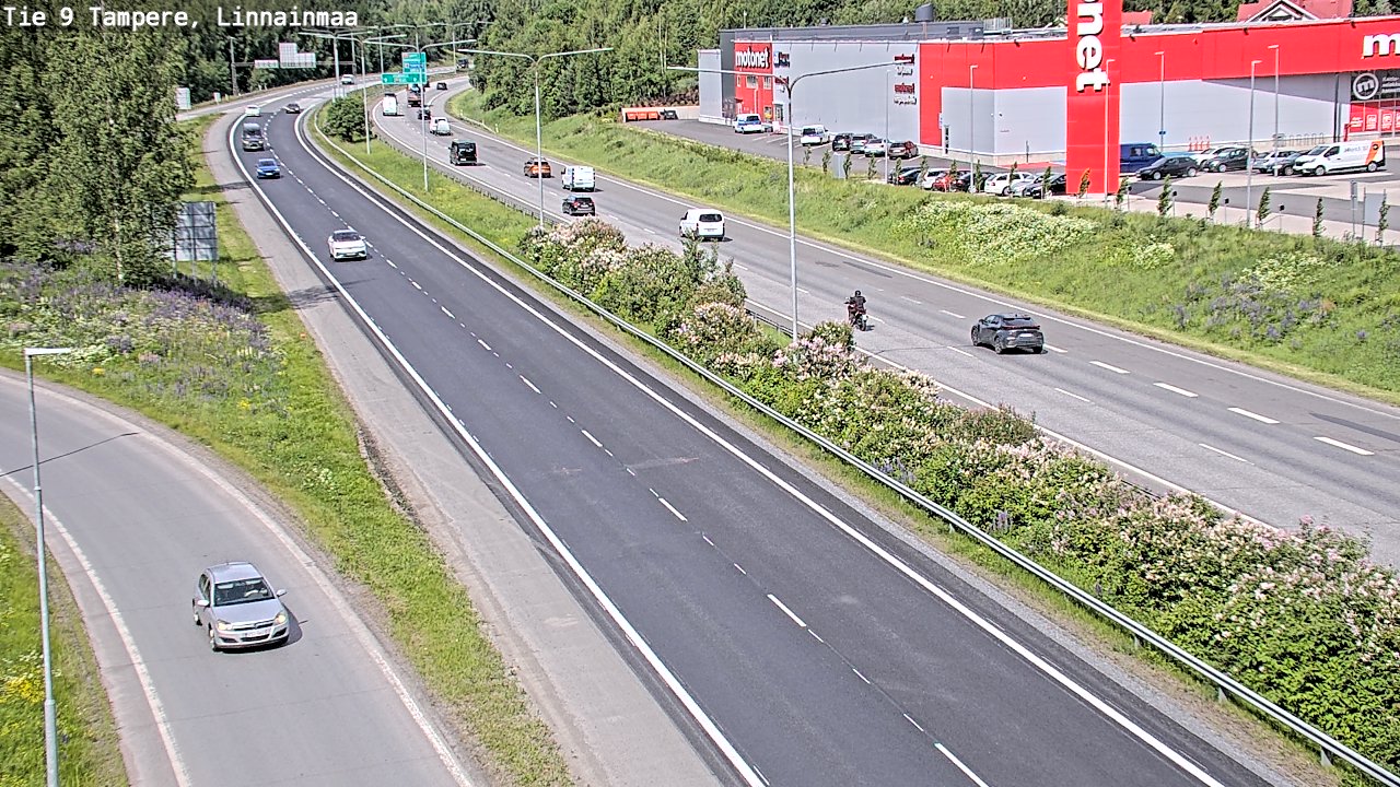 Kelikamerat Kuva Tie 9 Tampere, Linnainmaa, Tampere, Pirkanmaa