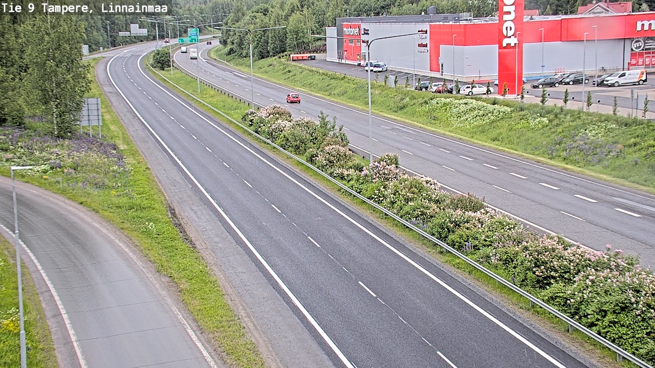 Kelikamerat Kuva Tie 9 Tampere, Linnainmaa, Tampere, Pirkanmaa