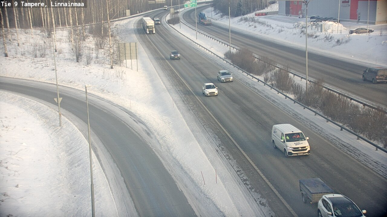 Weather Camera Image Road 9 Tampere, Linnainmaa, Tampere, Pirkanmaa
