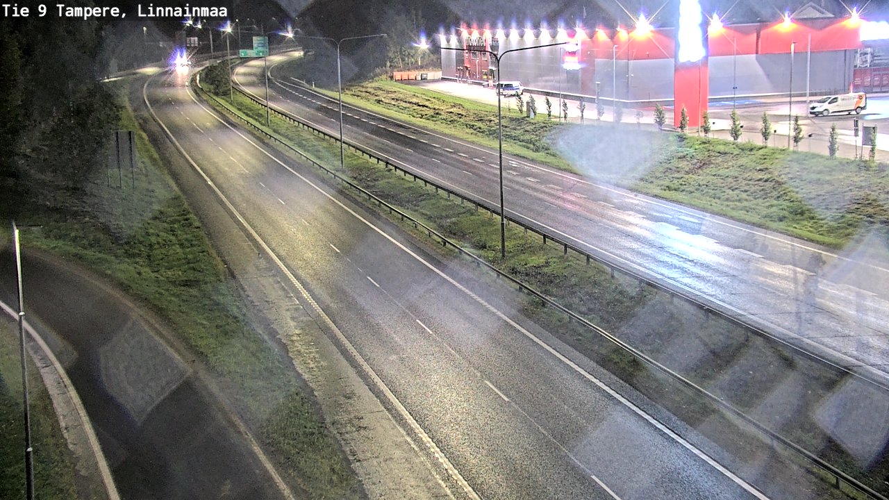Weather Camera Image Väg 9 Tammerfors, Linnainmaa, Tampere, Pirkanmaa