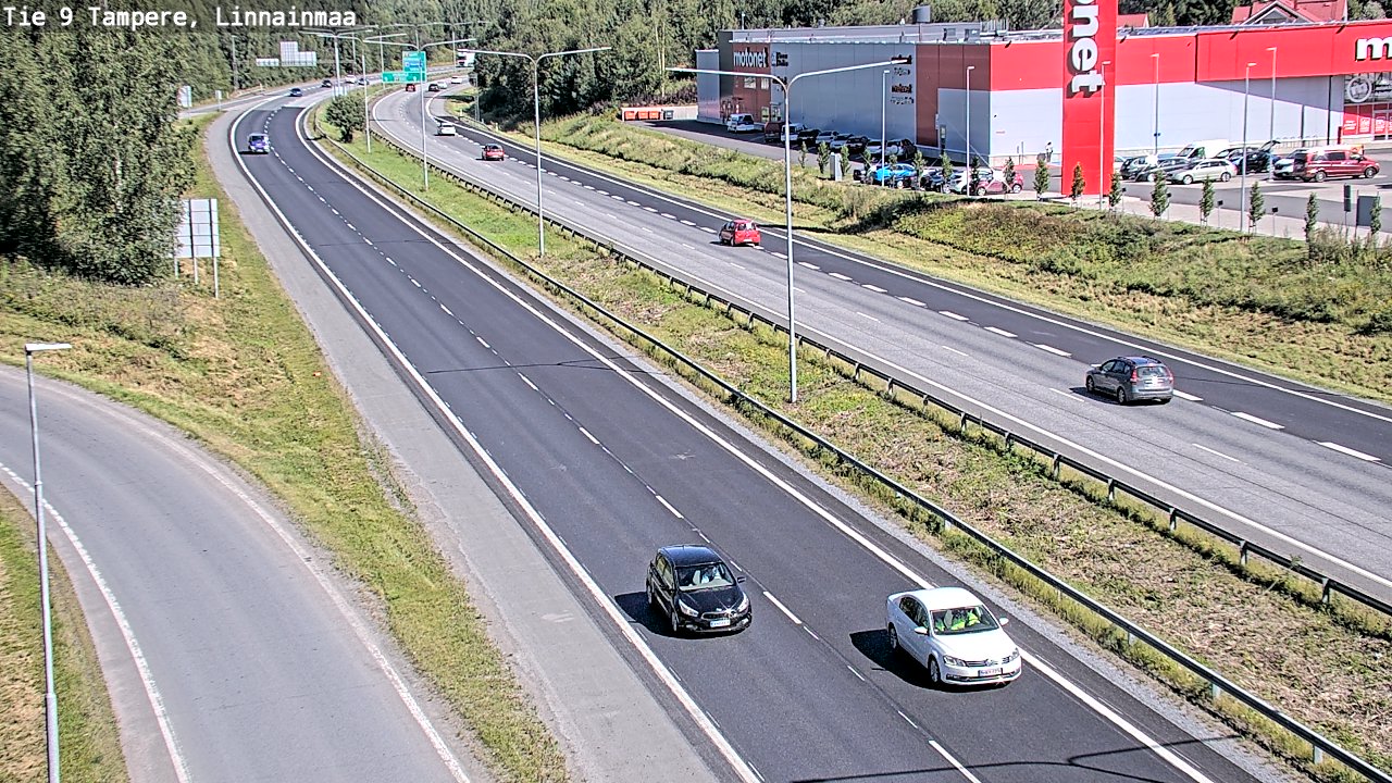 Kelikamerat Kuva Tie 9 Tampere, Linnainmaa, Tampere, Pirkanmaa