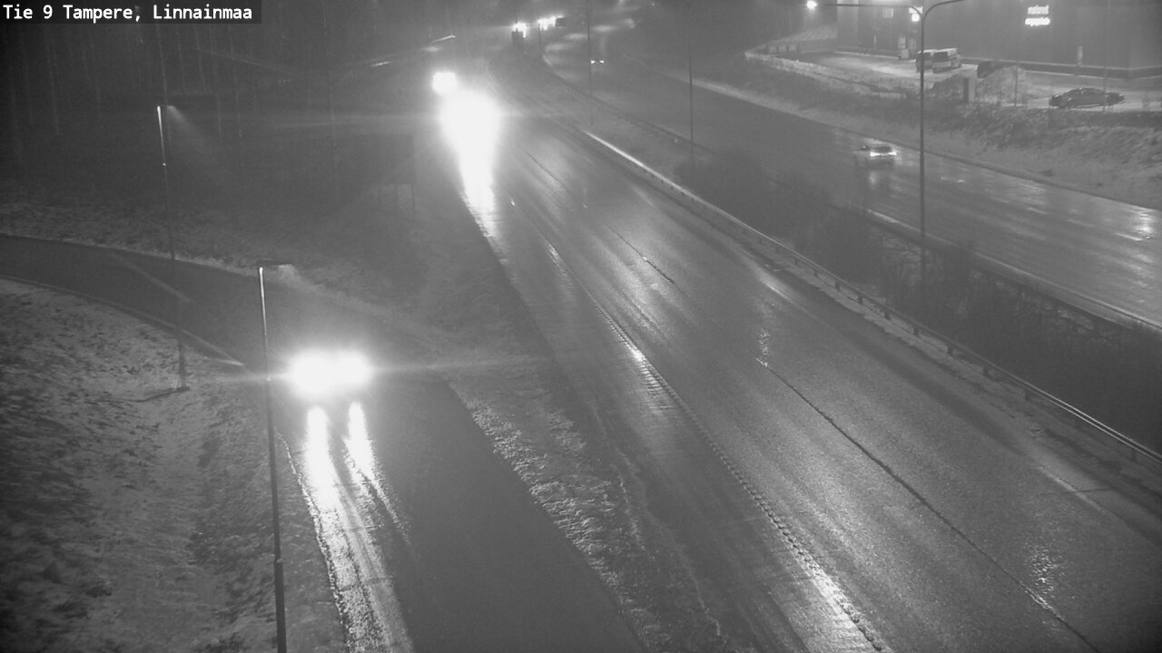 Weather Camera Image Väg 9 Tammerfors, Linnainmaa, Tampere, Pirkanmaa