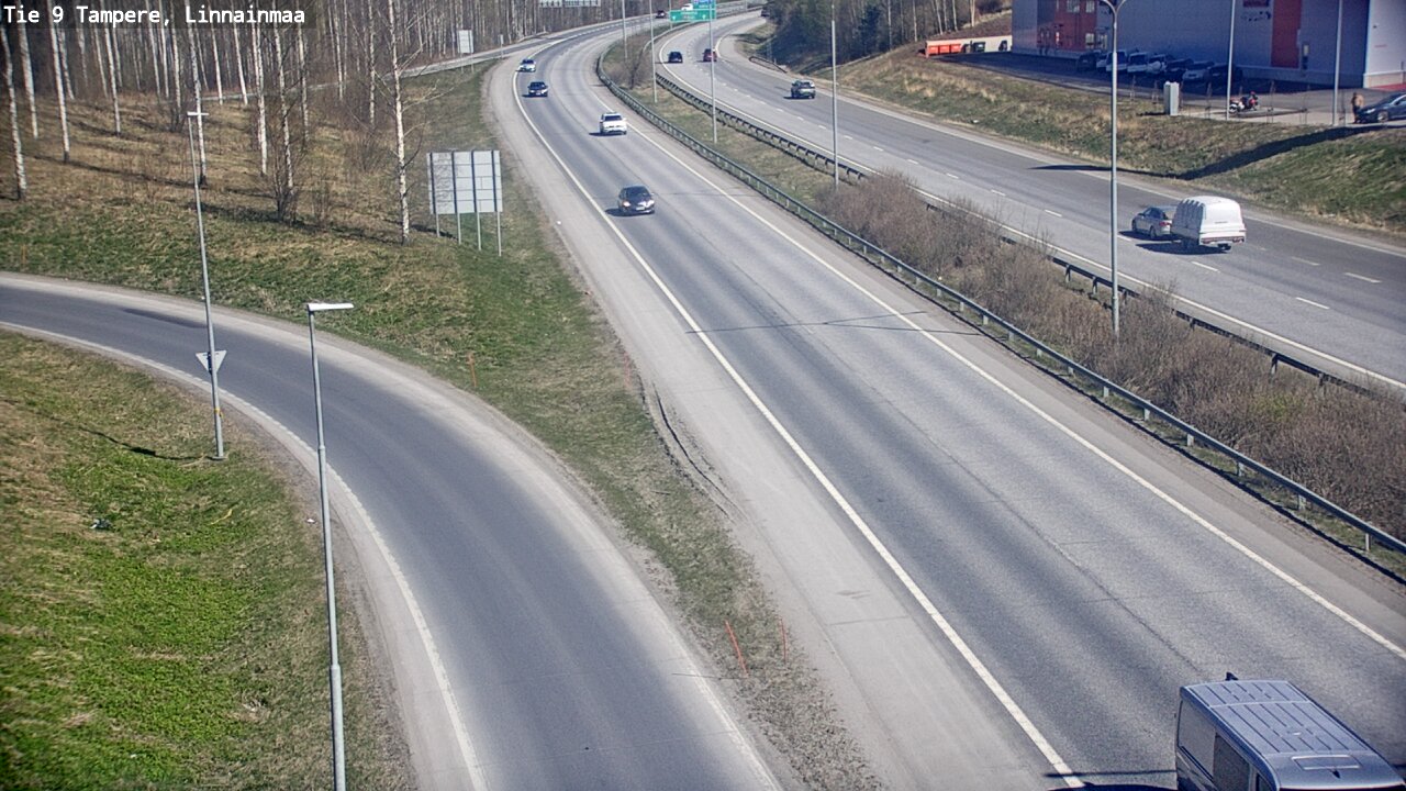 Weather Camera Image Road 9 Tampere, Linnainmaa, Tampere, Pirkanmaa