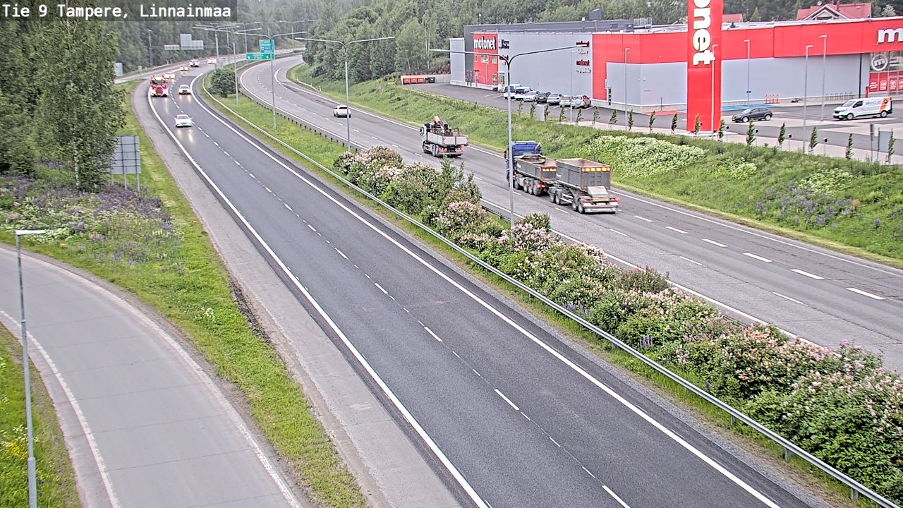 Kelikamerat Kuva Tie 9 Tampere, Linnainmaa, Tampere, Pirkanmaa