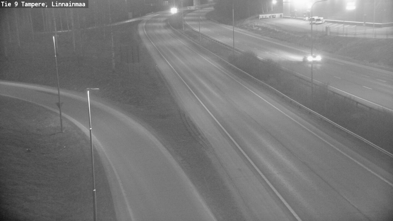 Weather Camera Image Väg 9 Tammerfors, Linnainmaa, Tampere, Pirkanmaa