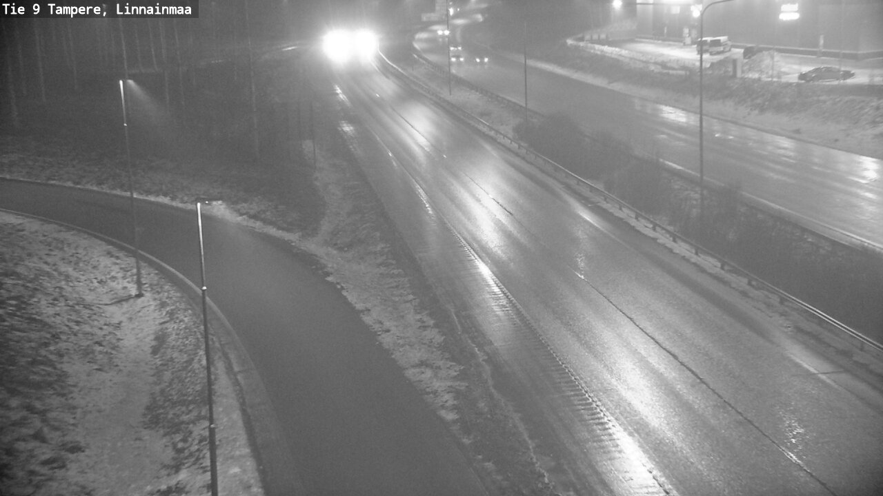 Weather Camera Image Väg 9 Tammerfors, Linnainmaa, Tampere, Pirkanmaa