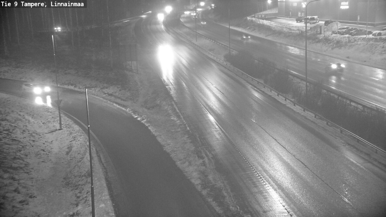 Weather Camera Image Väg 9 Tammerfors, Linnainmaa, Tampere, Pirkanmaa