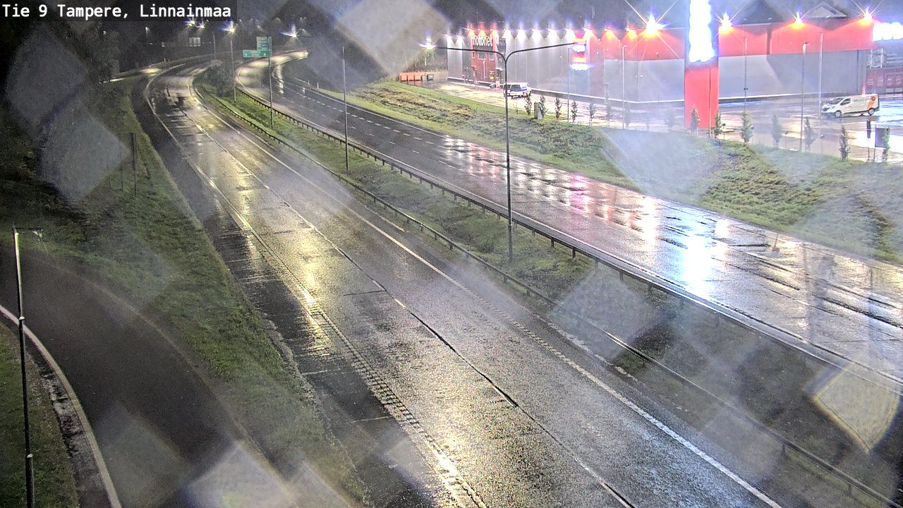 Weather Camera Image Väg 9 Tammerfors, Linnainmaa, Tampere, Pirkanmaa